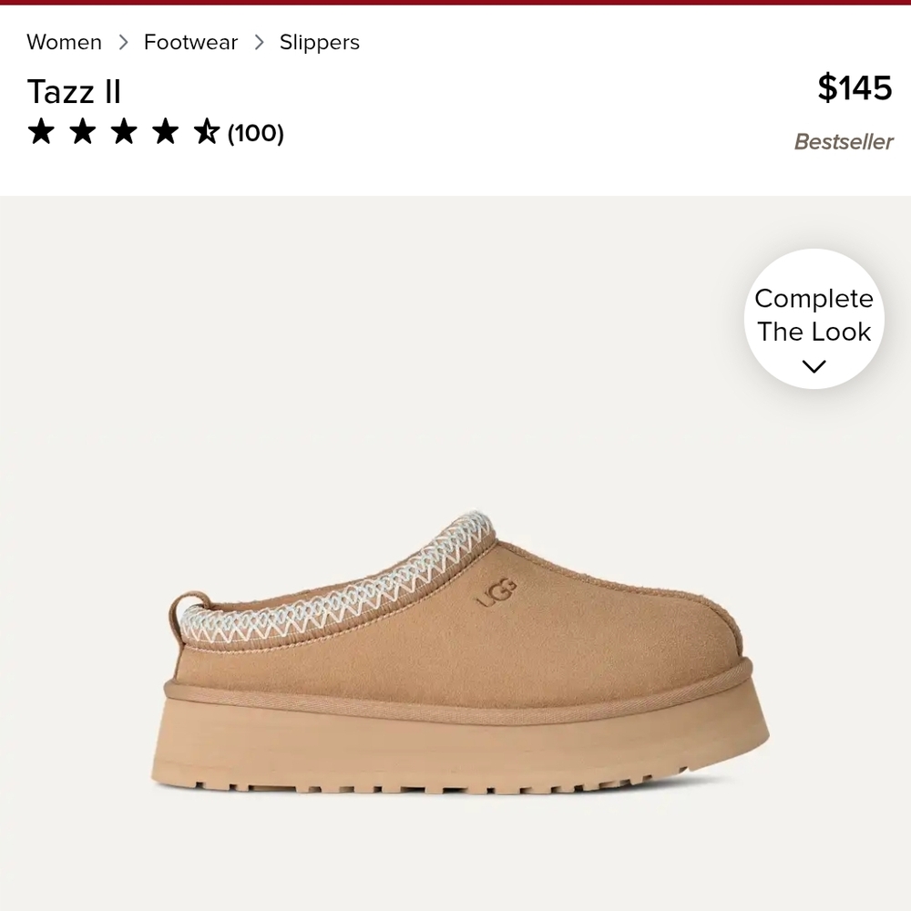 UGG Tazz II Women's Slippers in Brown
